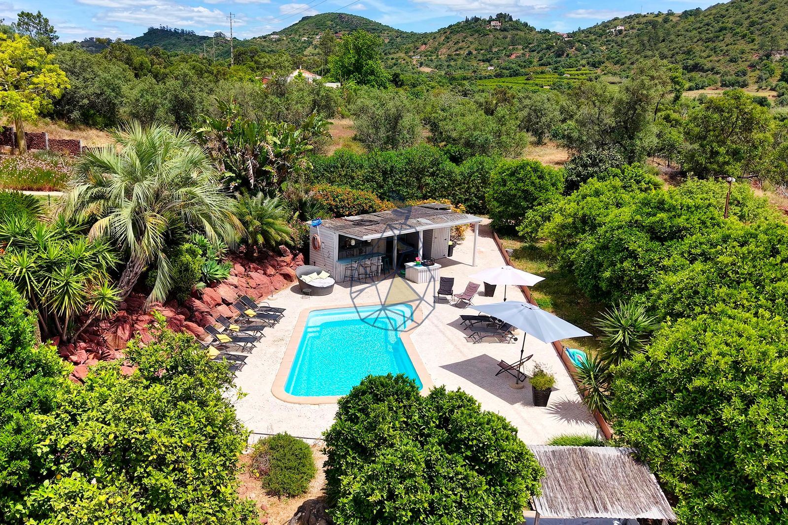 Boutique resort in de heuvels van Silves — 2