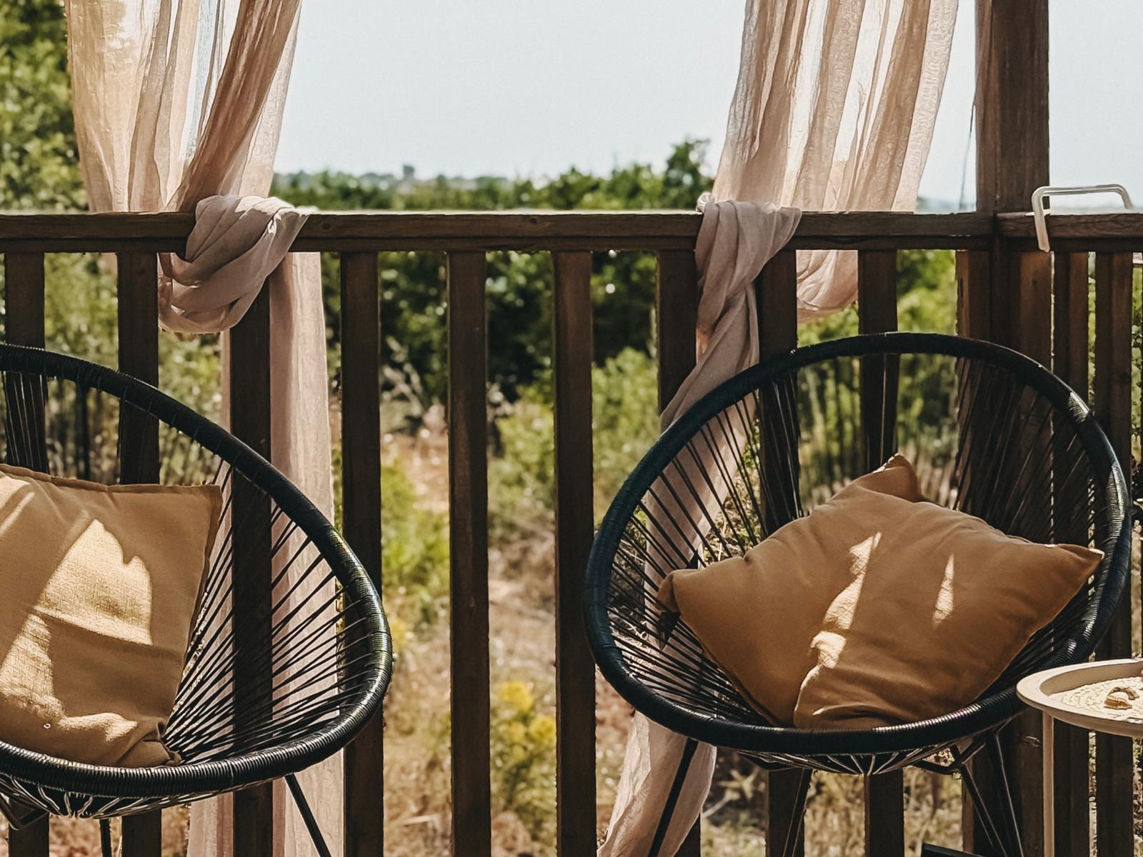 Casita Tima — terrace and countryside view